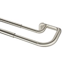 Twilight 366cm Extendable Double Curtain Rod Set